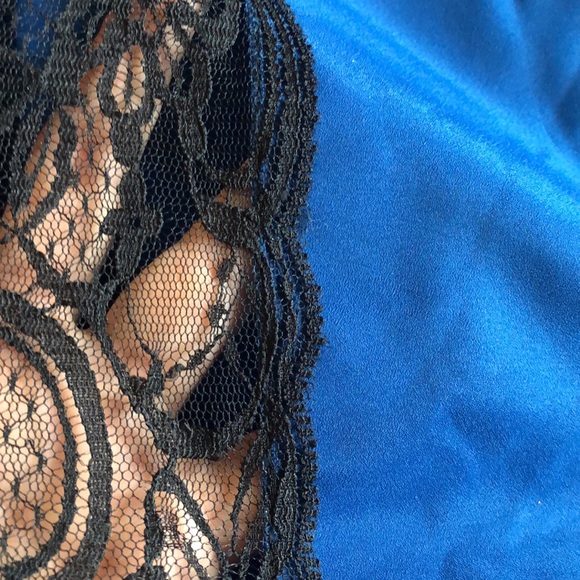 The Limited blue with black trim & lace inlet back - Picture 6 of 7